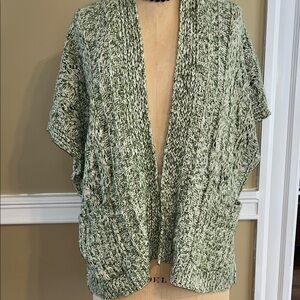 LOFT Green Marled Women's Cardigan